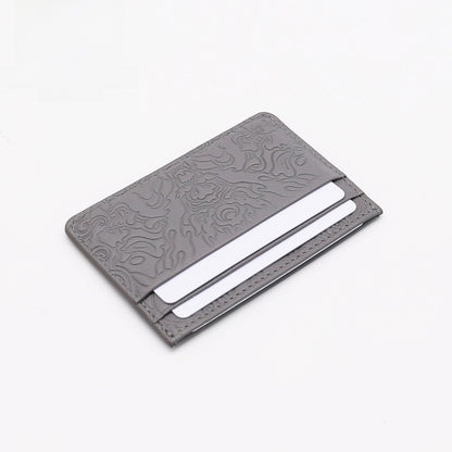 Ultra-thin Genuine Leather Card Case