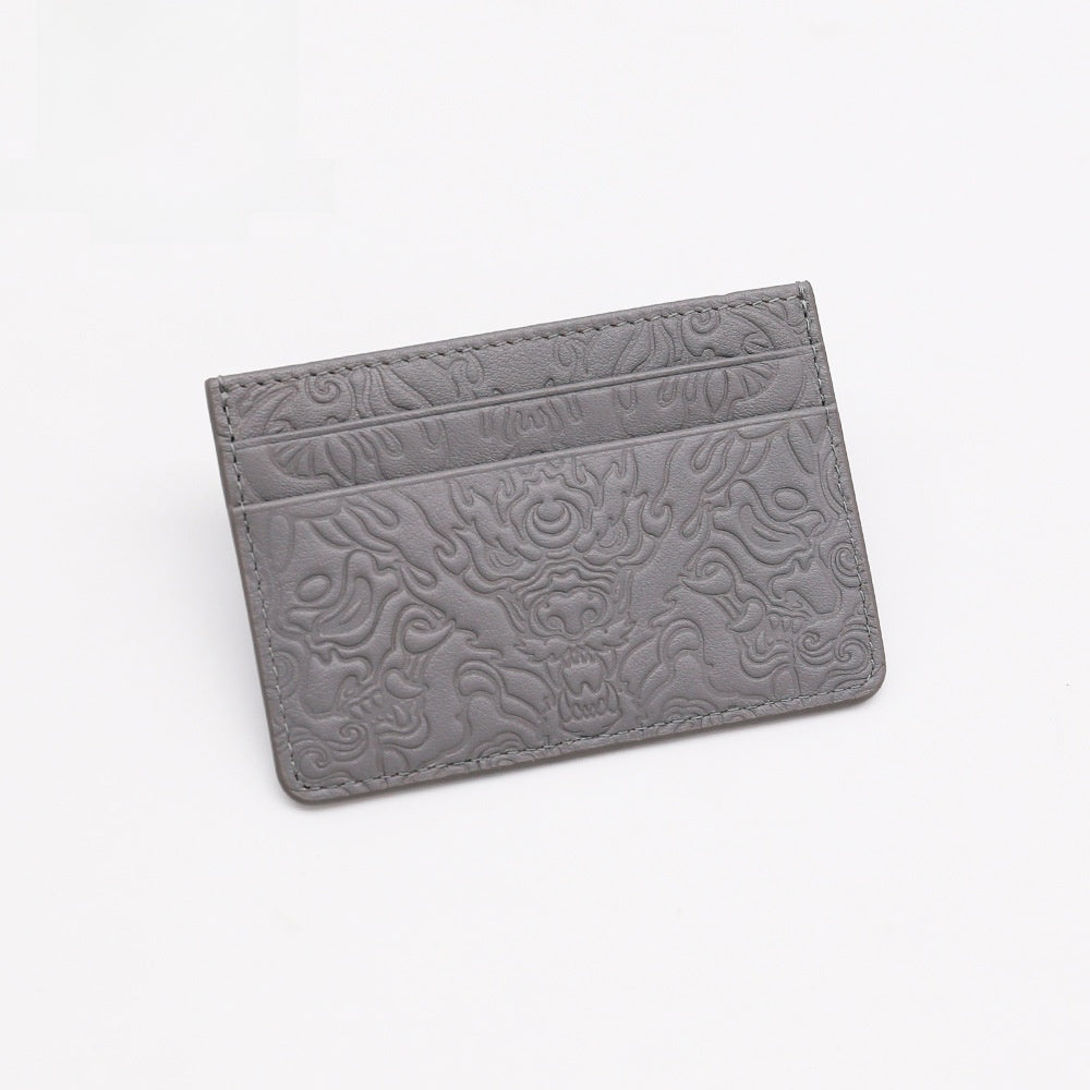Ultra-thin Genuine Leather Card Case