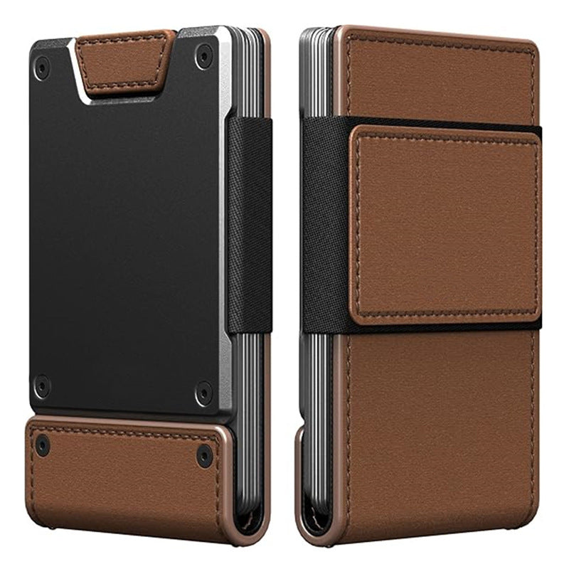 Ultra-Thin Genuine Leather Card Wallet
