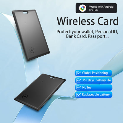 Ultra-Thin Google Android Tracking Card