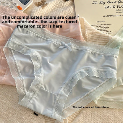 Ultra-thin ice silk traceless women's underwear