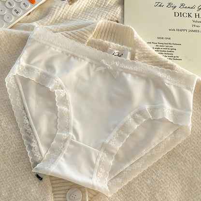 Ultra-thin ice silk traceless women's underwear