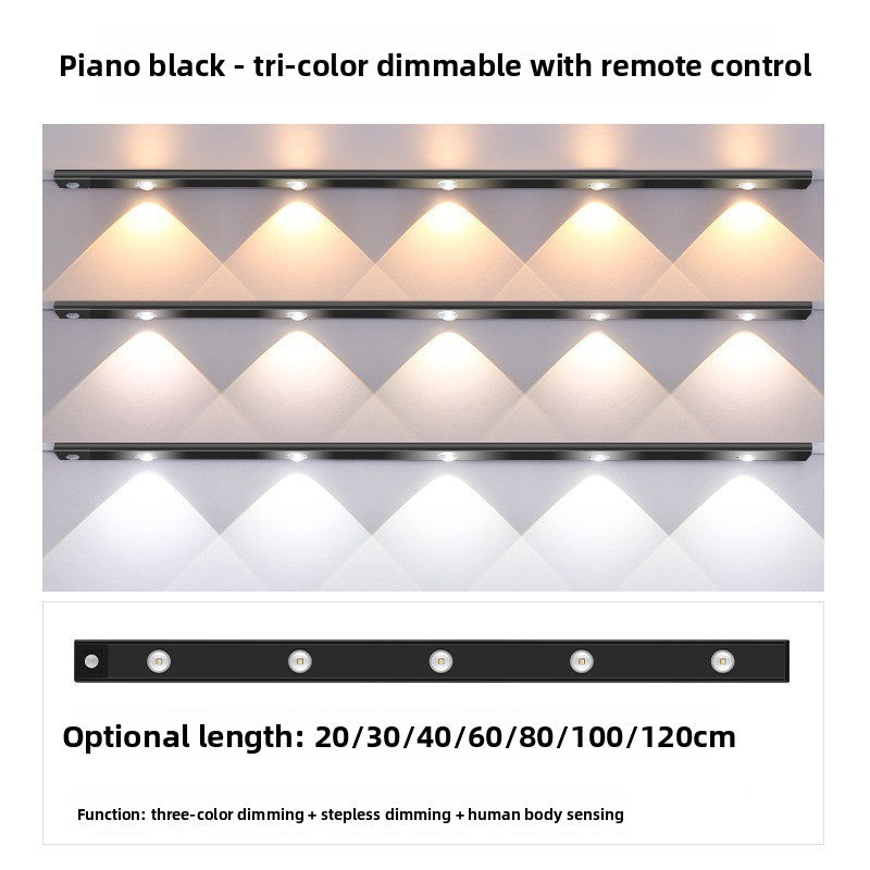 Ultra-thin LED intelligent sensor lamp