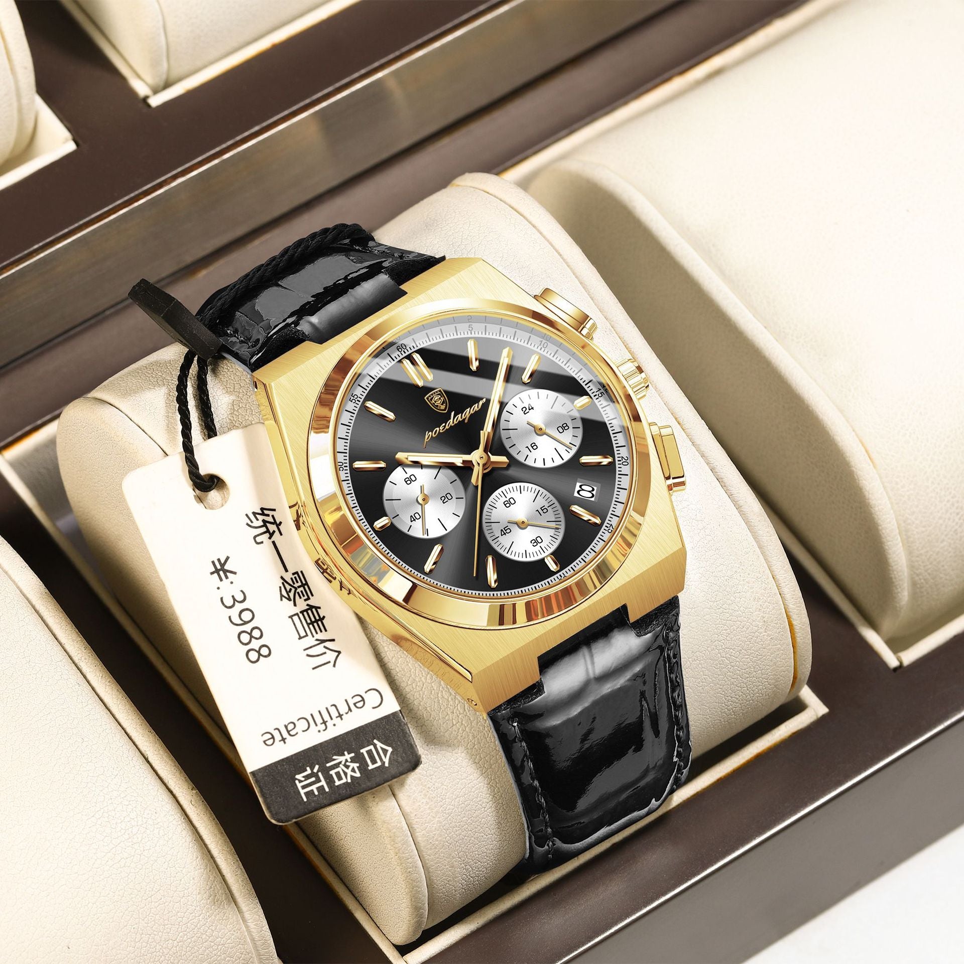 Ultra Thin Luminous Mens Watch