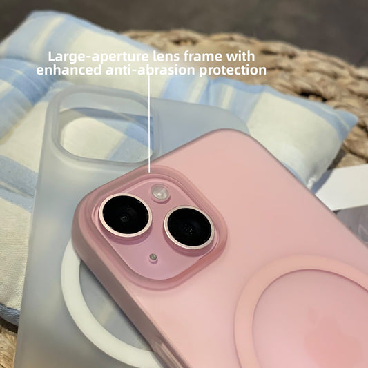Ultra-Thin Magnetic Frosted Phone Case for iPhone Series