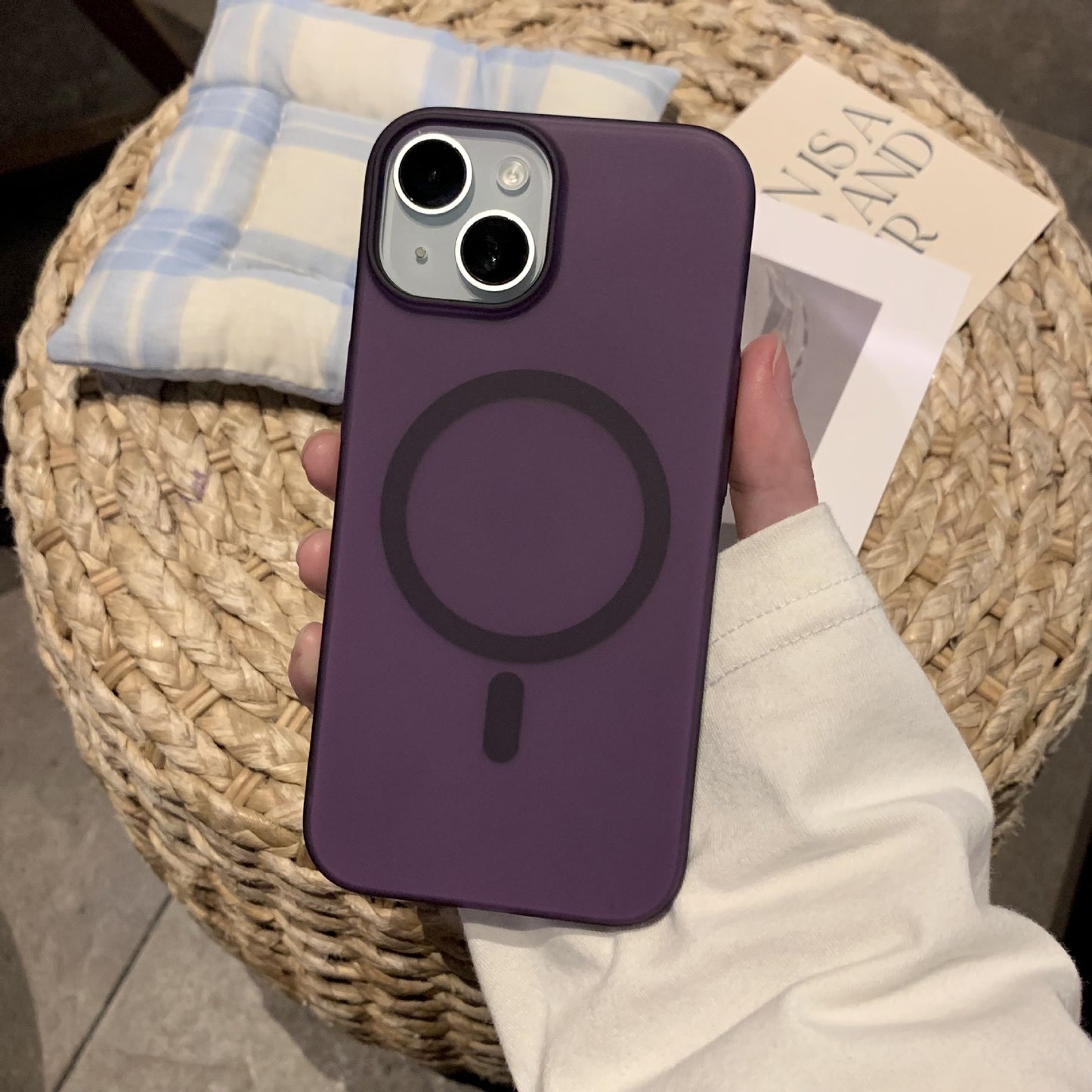 Ultra-Thin Magnetic Frosted Phone Case for iPhone Series