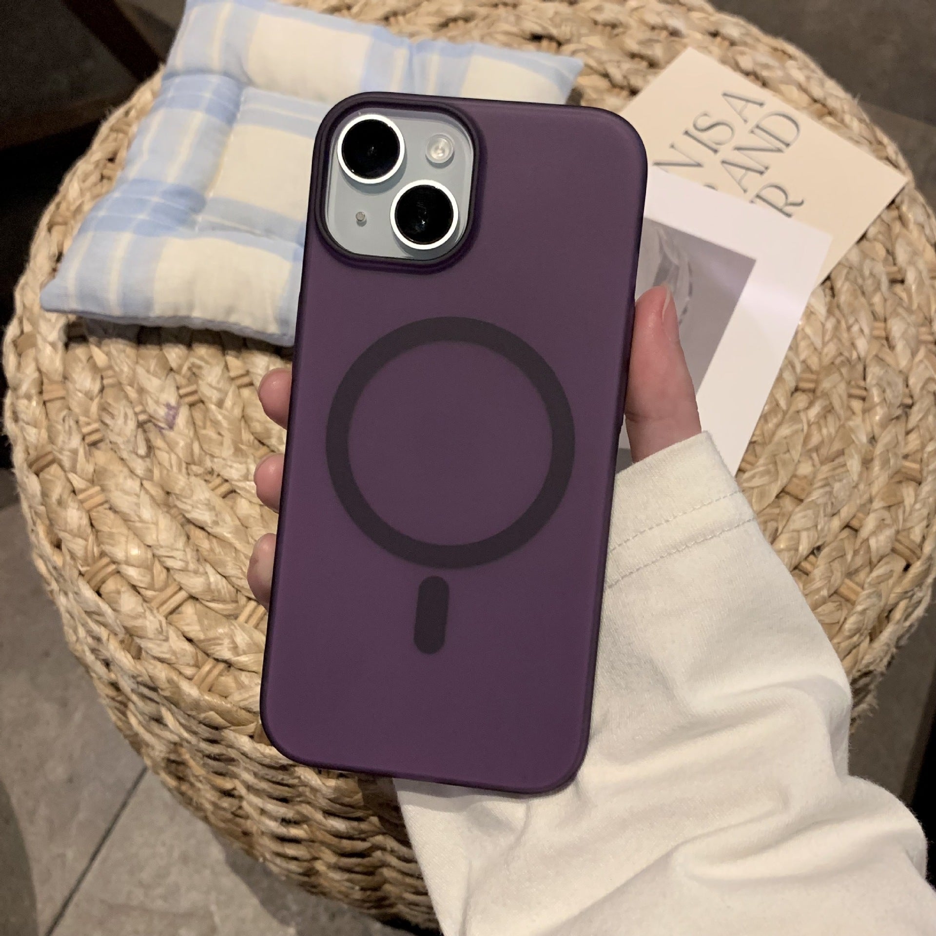 Ultra-Thin Magnetic Frosted Phone Case for iPhone Series