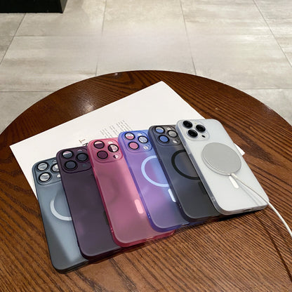 Ultra-Thin Magnetic PC Frosted Phone Case
