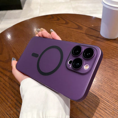 Ultra-Thin Magnetic PC Frosted Phone Case
