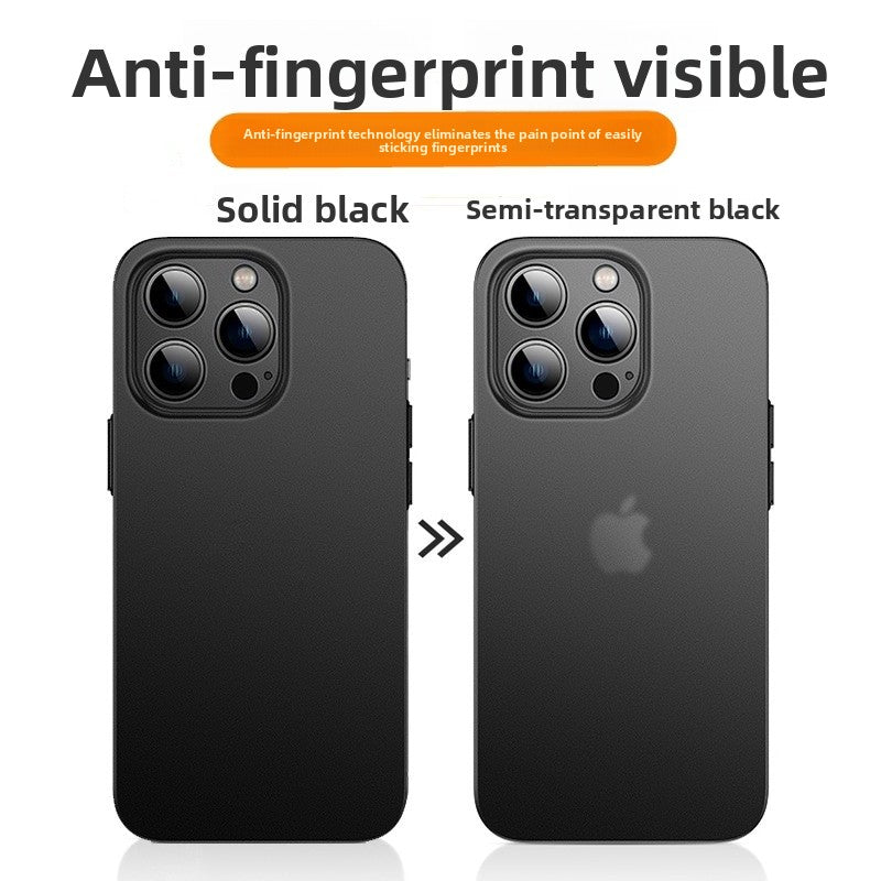 Ultra-thin matte phone case, minimalist