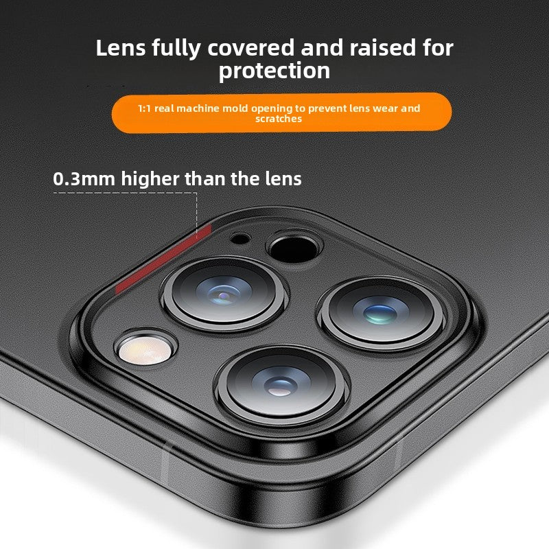 Ultra-thin matte phone case, minimalist