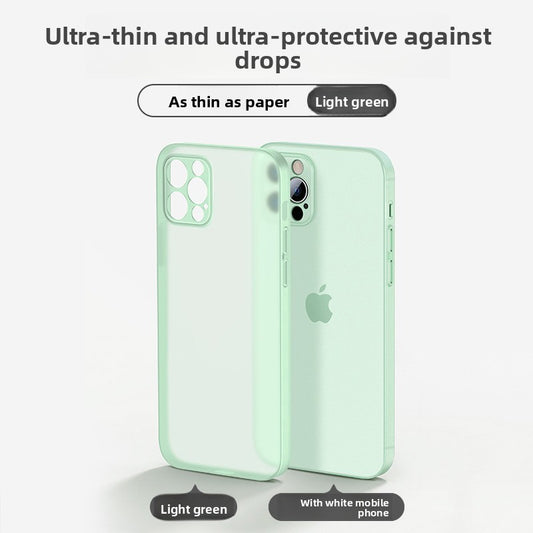 Ultra-thin matte phone case, minimalist