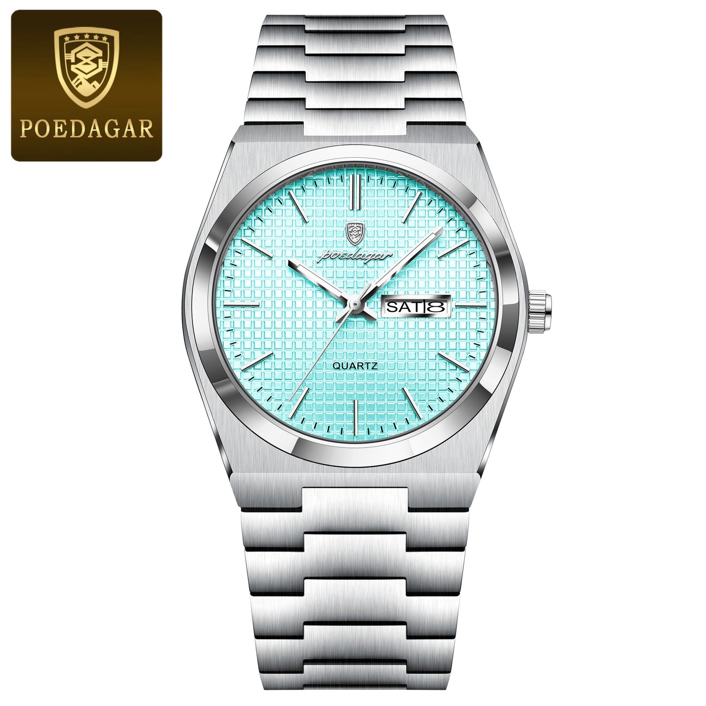 Ultra-Thin Men's Quartz Watch with Calendar