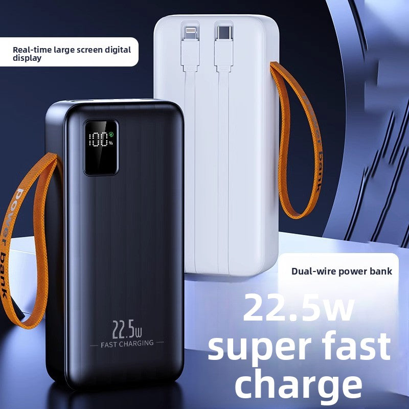 ultra-thin portable belt line outdoor mobile power supply