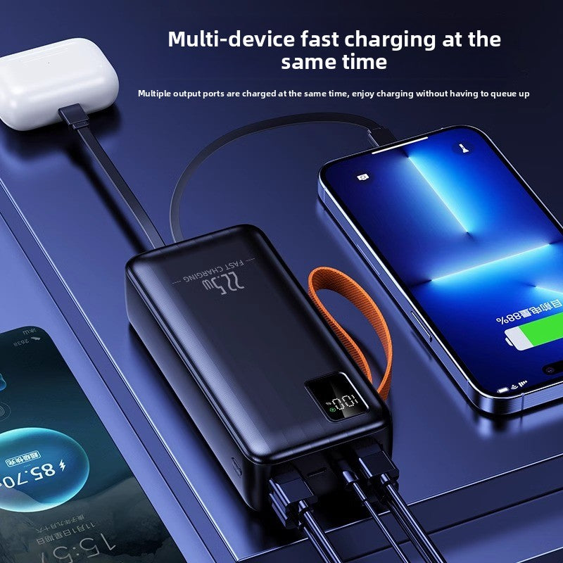 ultra-thin portable belt line outdoor mobile power supply