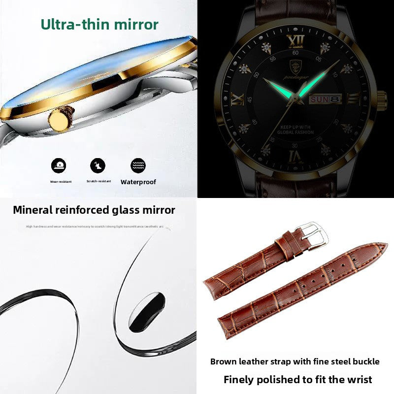 Ultra-thin quartz watch