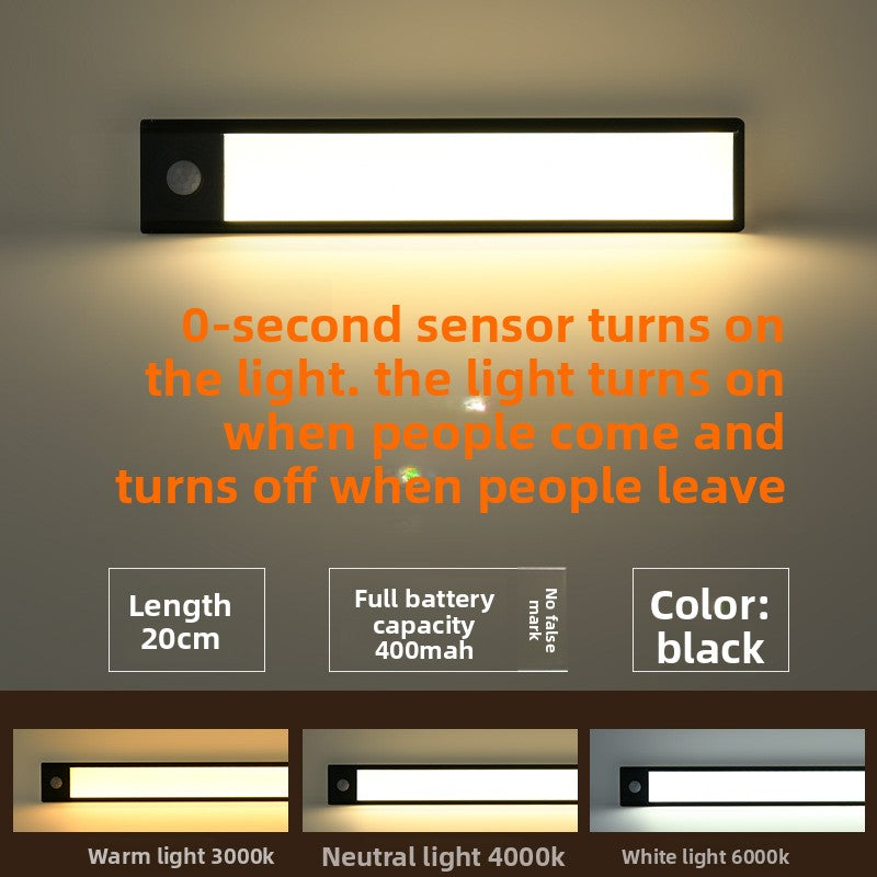 Ultra-Thin Rechargeable LED Cabinet Light Strip