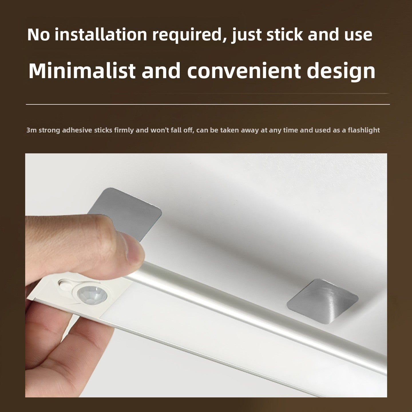 Ultra Thin Rechargeable Motion Sensor Cabinet Light Strip