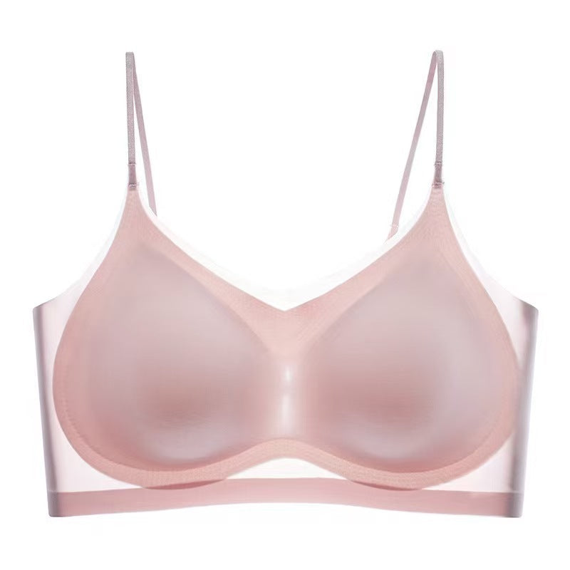 Ultra Thin Seamless Ice Silk Bra