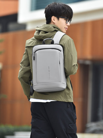 Ultra-Thin Waterproof Canvas Laptop Backpack
