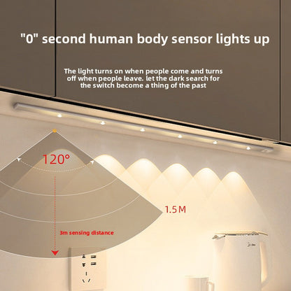 Ultra-Thin Wireless Sensor Cabinet Light