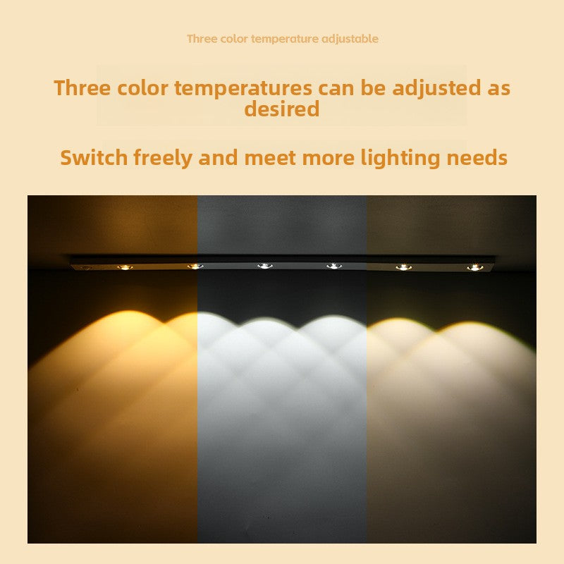 Ultra-Thin Wireless Sensor Cabinet Light