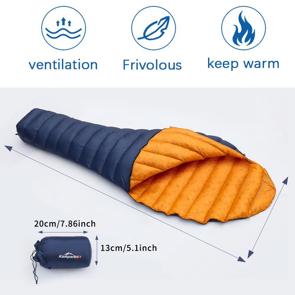 Ultralight down sleeping bag