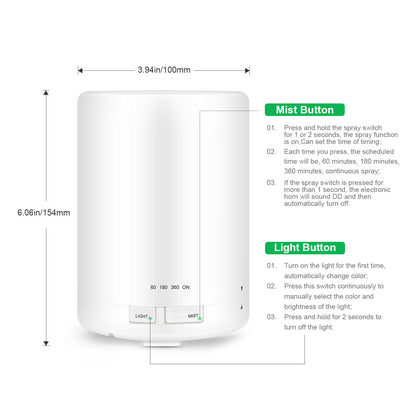 Ultrasonic aroma diffuser