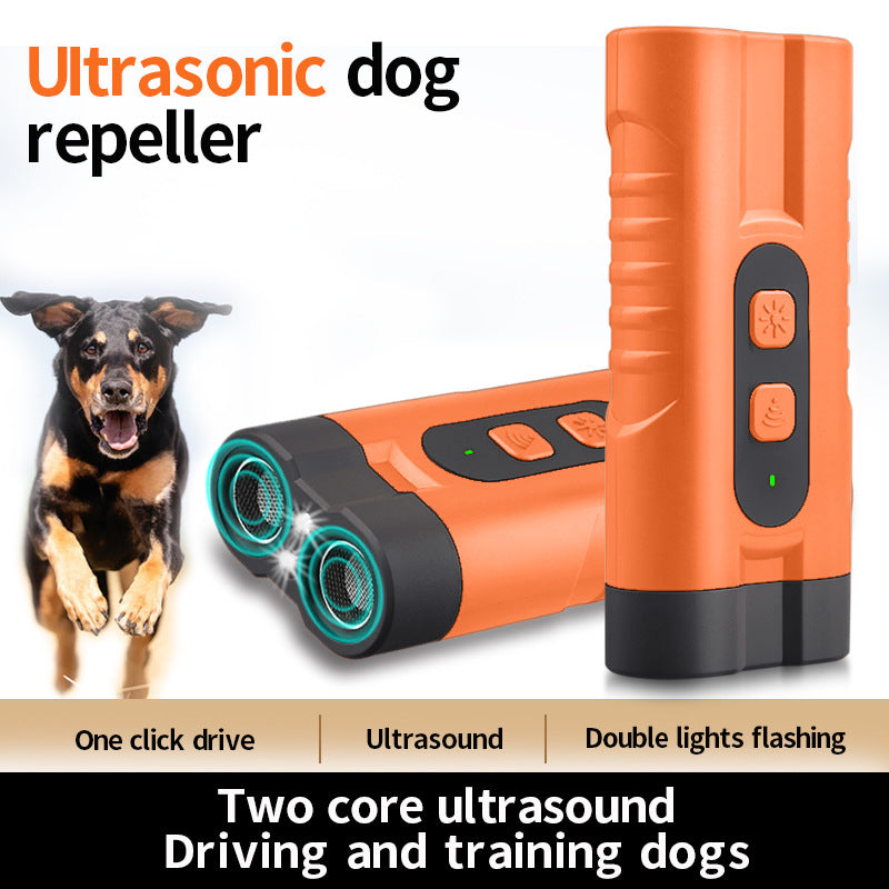Ultrasonic Bark Control Device with LED Indicator