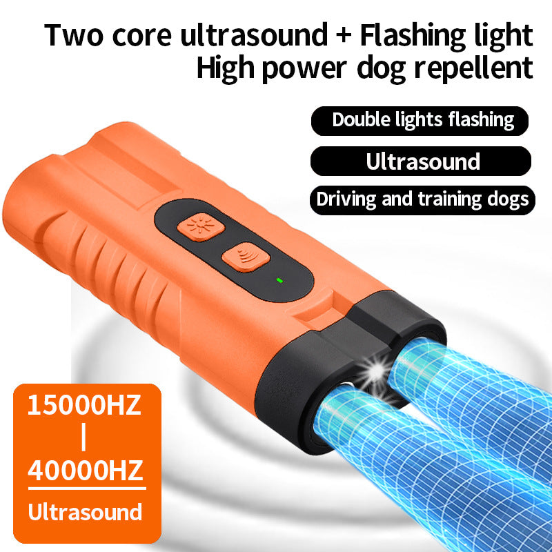 Ultrasonic Bark Control Device with LED Indicator