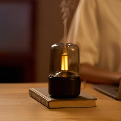 Ultrasonic Candlelight Aromatherapy Humidifier