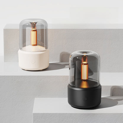 Ultrasonic Candlelight Aromatherapy Humidifier