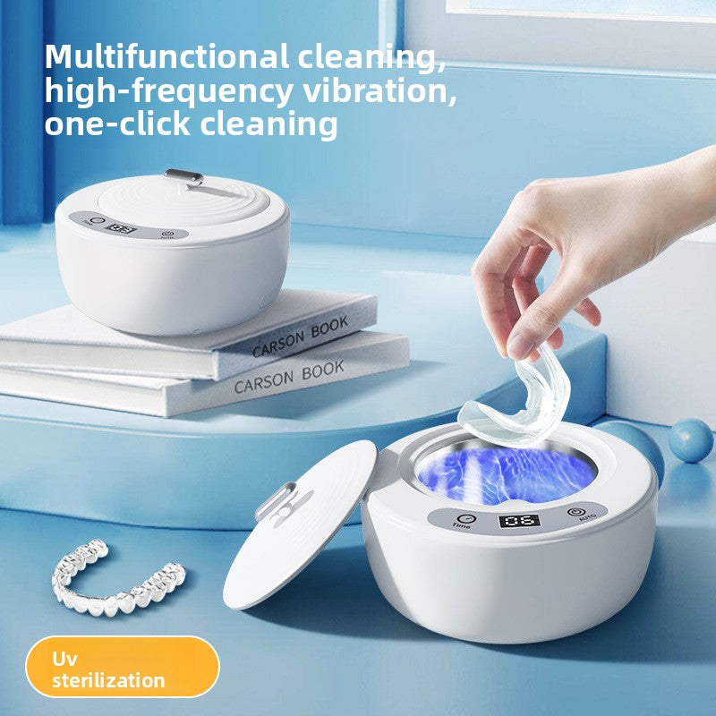 Ultrasonic Cleaning Machine with UV Sterilization for Glasses and Jewelry