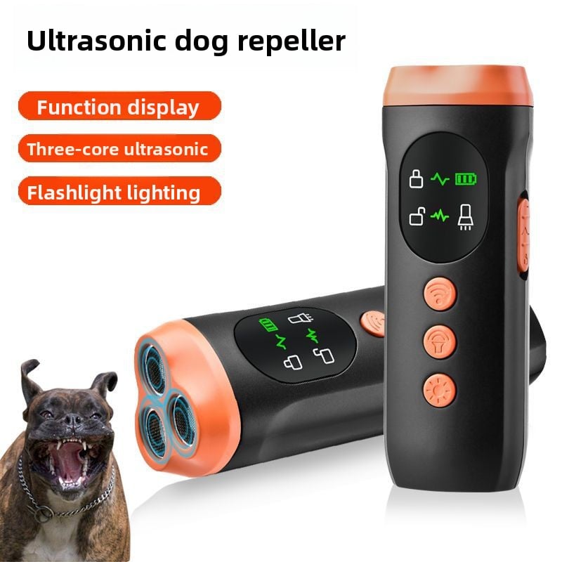 Ultrasonic dog repellent