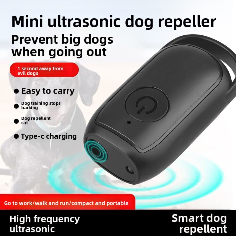 Ultrasonic dog repellent