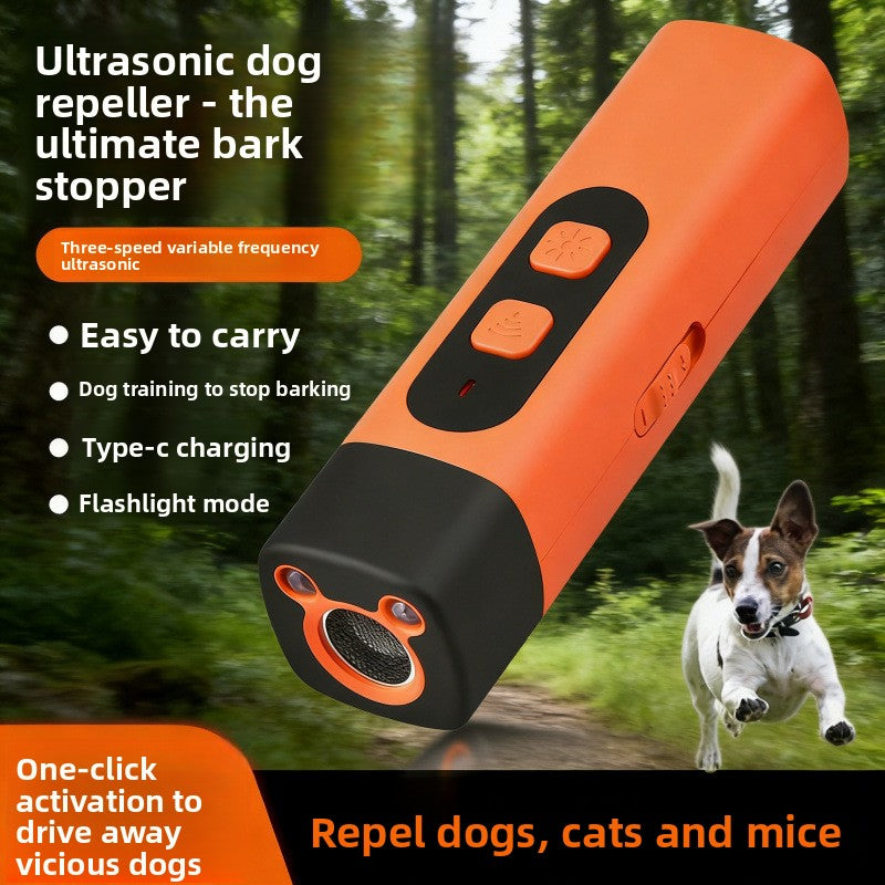 Ultrasonic Dog Trainer Handheld Barking Deterrent