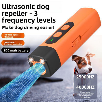 Ultrasonic Dog Trainer Handheld Barking Deterrent
