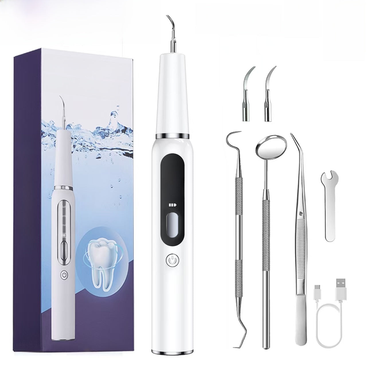 Ultrasonic Electric Tooth Cleaner