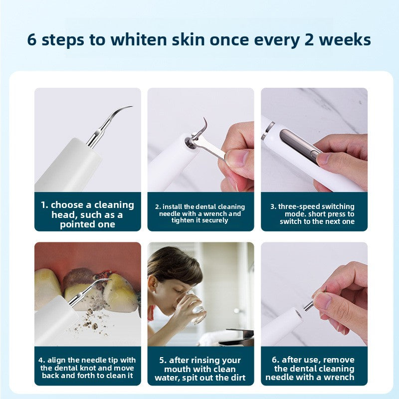 Ultrasonic Electric Tooth Cleaner