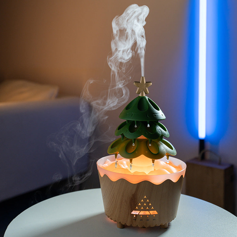 Ultrasonic Essential Oil Aromatherapy Diffuser with Colorful Lights