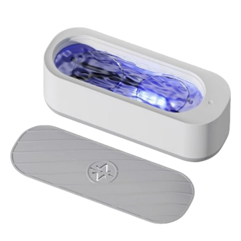 Ultrasonic eyeglass cleaner