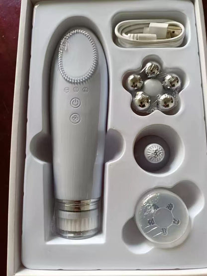 Ultrasonic Facial Cleanser with Hot Compress
