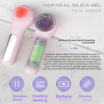 Ultrasonic Facial Cleansing and Massage Device