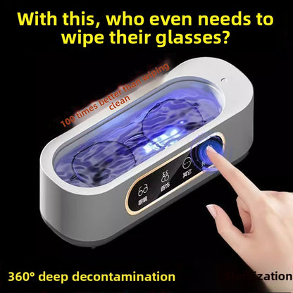 Ultrasonic Glasses Jewelry Cleaner