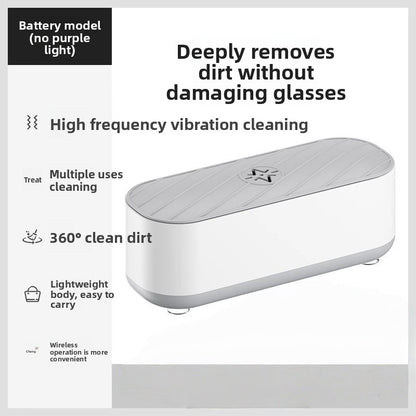Ultrasonic Glasses Jewelry Cleaner