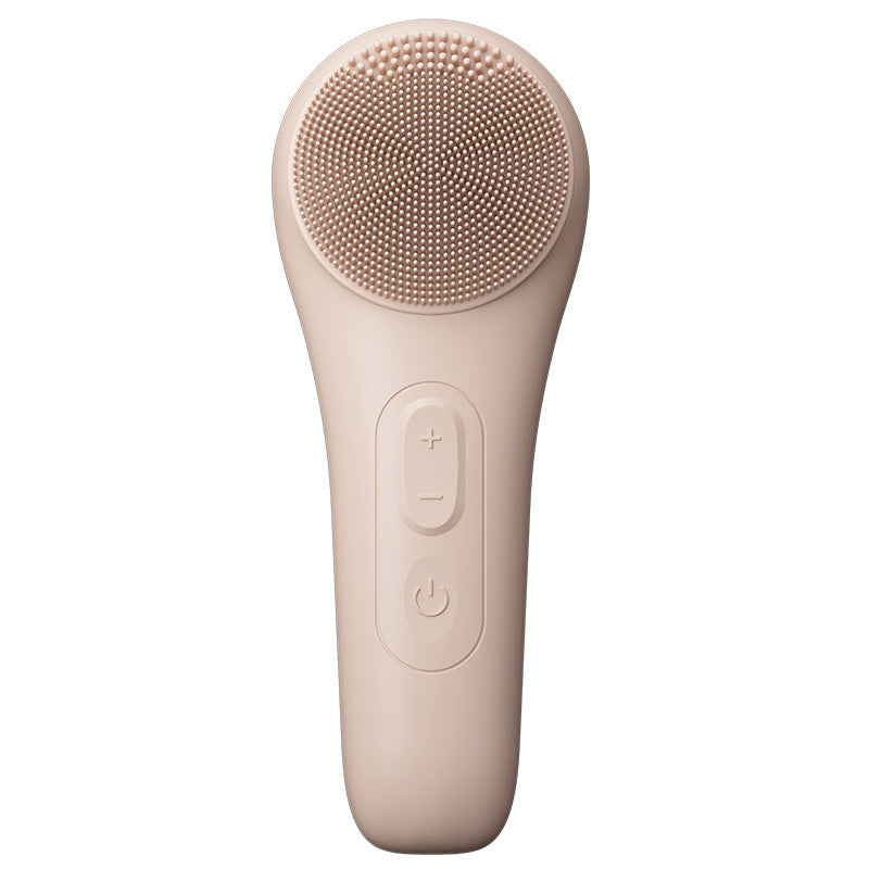 Ultrasonic Hot Compress Silicone Facial Cleansing Device