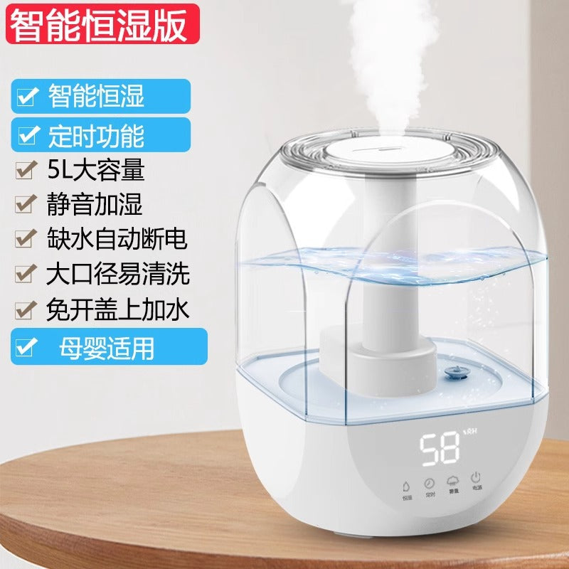 Ultrasonic Humidifier with Aromatherapy and Timer