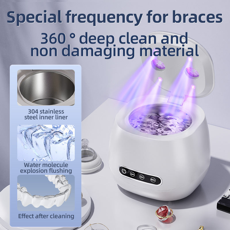 Ultrasonic Jewelry Dentures Cleaner