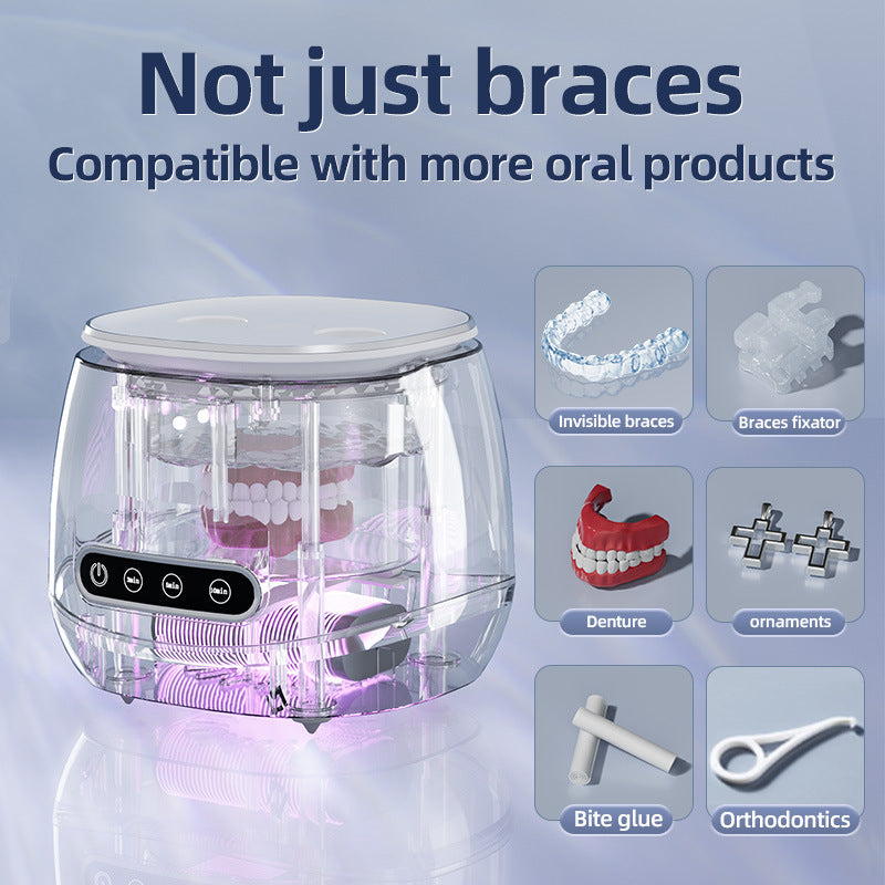 Ultrasonic Jewelry Dentures Cleaner