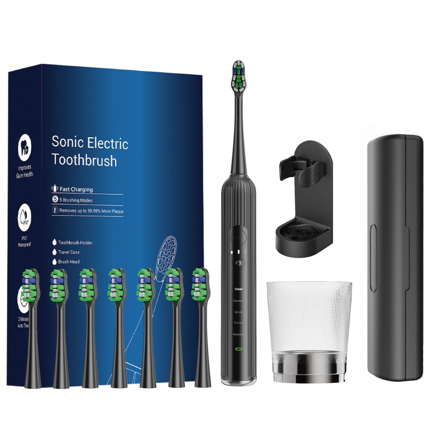 Ultrasonic magnetic levitation electric toothbrush